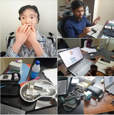 Caregiving Level 2 Online Batch Practical Class! Our Caregiving Level 2 Online batch practical session is happening today — and the classroom is filled with all kinds of medical equipment for hands-on learning! You already know that Flair Bangladesh’s Caregiving Level 2 Online batch runs from 8:00 PM to 10:00 PM, and on two Fridays each month, we cover 6 full hours of practical training. Enroll today! Get 50% scholarship on our Caregiving + Japanese (N5/N4/JFT) Language course, which also includes Basic Communicative English and Cultural Training.